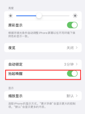 庄浪苹果授权维修站分享iPhone轻点无法唤醒怎么办