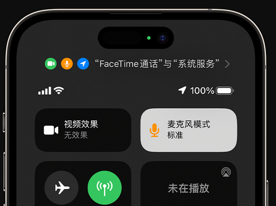 庄浪苹果授权维修网点分享iPhone在通话时让你的声音更清晰 