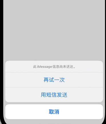 庄浪apple维修iPhone上无法正常发送iMessage信息