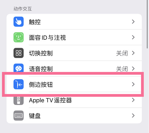 庄浪苹果14维修店分享iPhone14 Plus侧键双击下载功能关闭方法 